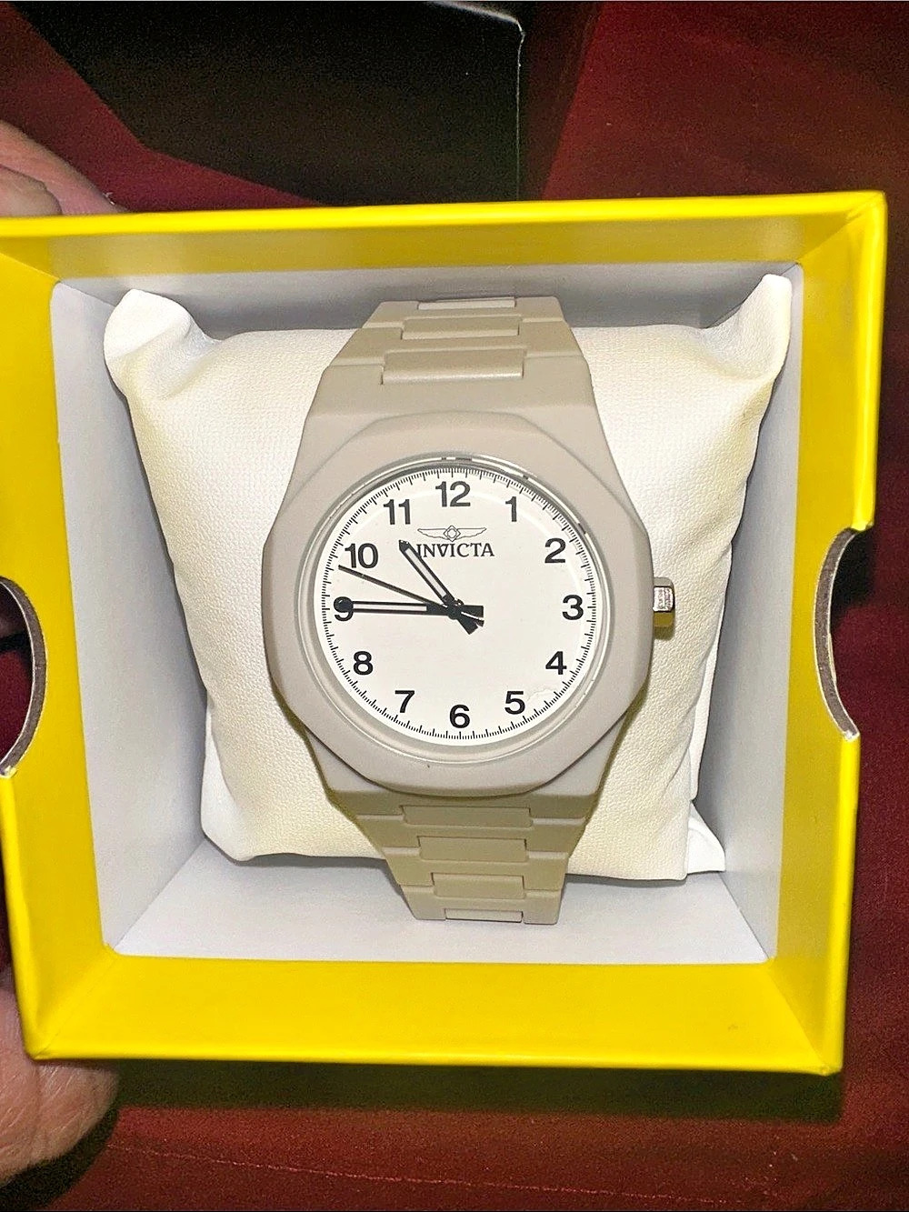 Invicta White Analog Watch